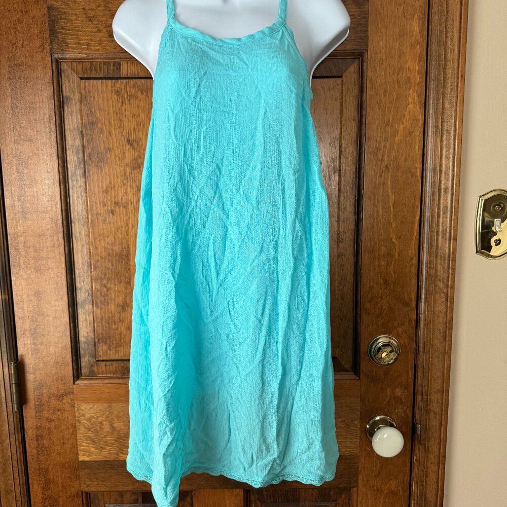 Torrid Aqua Racerback Tunic Size 2